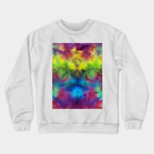 Summr Tie Dye Rainbow Drop Crewneck Sweatshirt